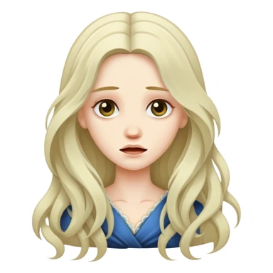 Damsel in distress sticker