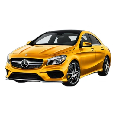 Mercedes CLA sticker