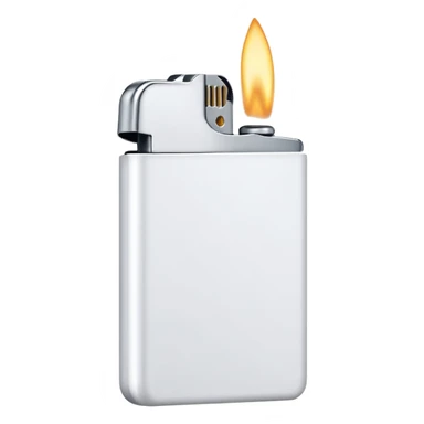 white lighter sticker