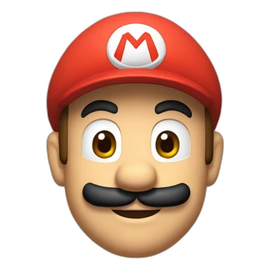 Mario qui lève le poingh sticker