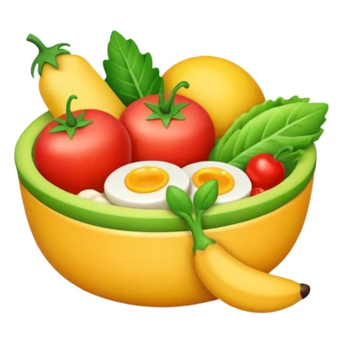 The name of the project is what to eat now. Draw an emoji that matches it sticker