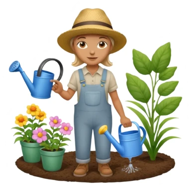 garden waterer sticker