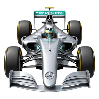 Formula 1 Mercedes  sticker