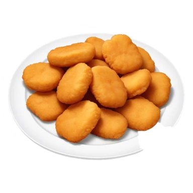 Chicken nuggets McDonalds sticker