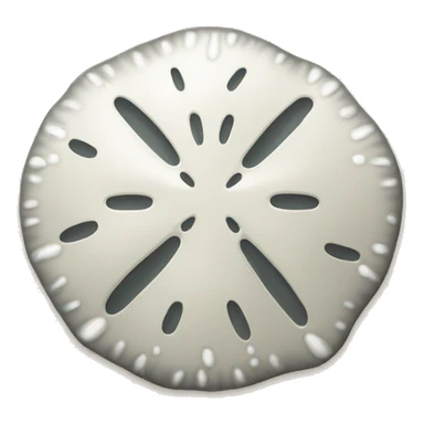 Sand dollar sticker