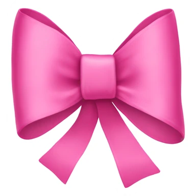 pink ribbon bow sticker