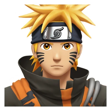 Naruto uzumaki Baryon mode sticker