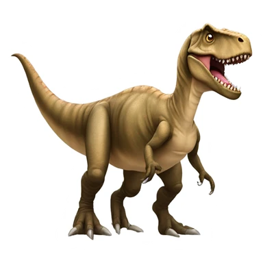 T-Rex with a tutu ￼ sticker