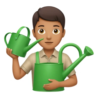 garden waterer sticker