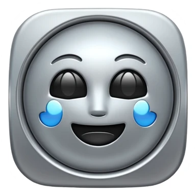 generate me a metalic patent sticker