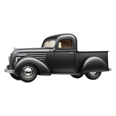 Farther Vader 1951 Jowett Bradford pickup hot rod concept  sticker
