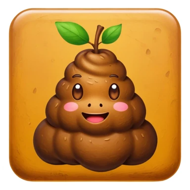  Pile of Poo on Apple iOS sticker