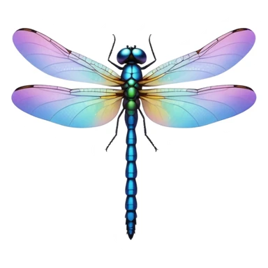 Peaceful Dragonfly sticker