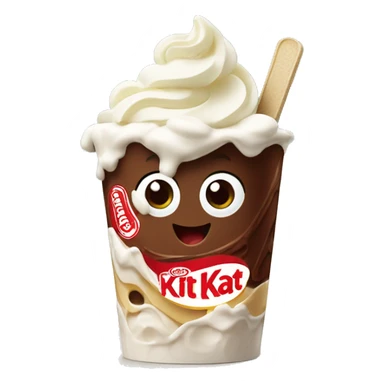 KitKat frozen yogurt sticker