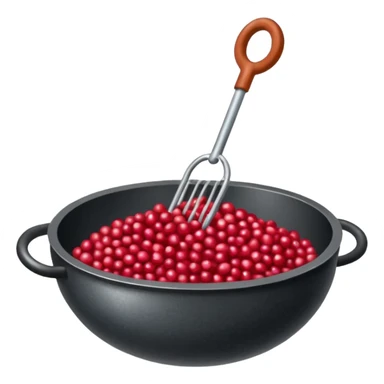 Un tamis avec des trous pour séparer les épicarpes des baies de sichuan des graines noires sticker