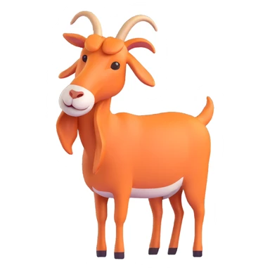 Goat sticker