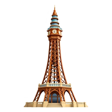 Blackpool Tower sticker
