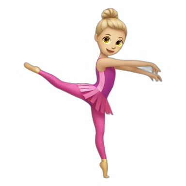 Rhythmic gymnastics sticker