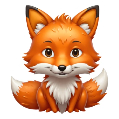 wet fox sticker