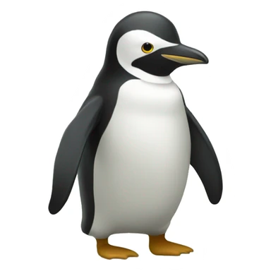 light gree pinguin sticker