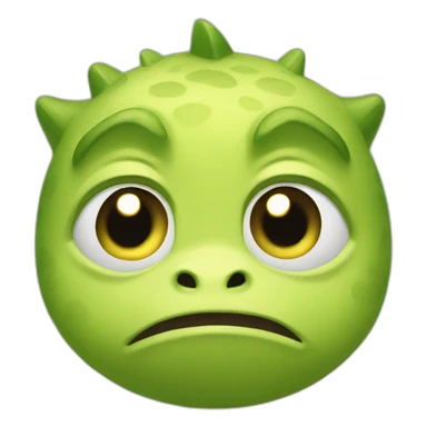 Sherk sad sticker