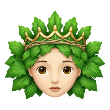 ivy crown sticker
