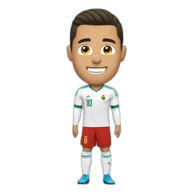 cristiano ronaldo making is celebration sticker