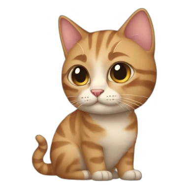 cat obsessed person sticker