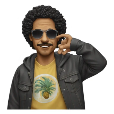 menace Santana sticker