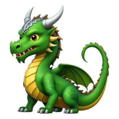 Dragón vikingo sticker