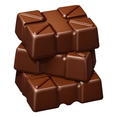 a network with lines between chocolate sticker