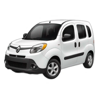 kangoo blanc sticker