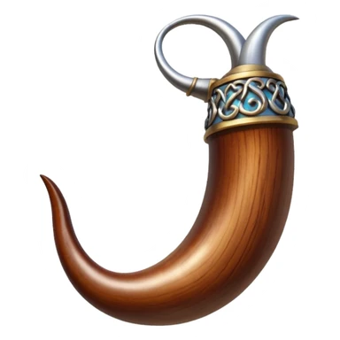 viking horn sticker