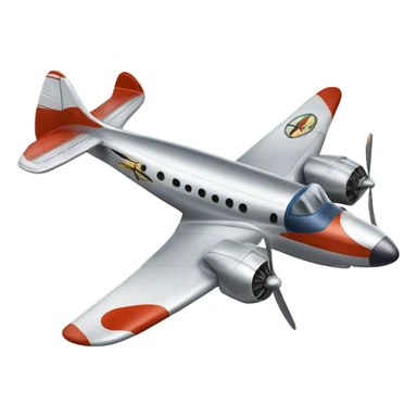 1950’s plane sticker