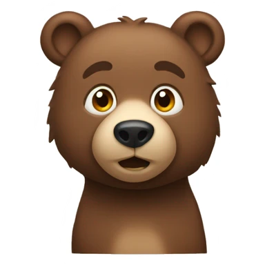 Little bear sticker