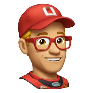 Flash McQueen affraid sticker