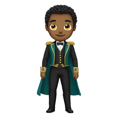 Principe con traje  sticker