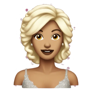 A drag queen named Miss Anne Thropic sticker