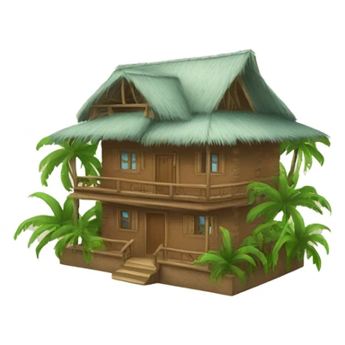 caribean house sticker
