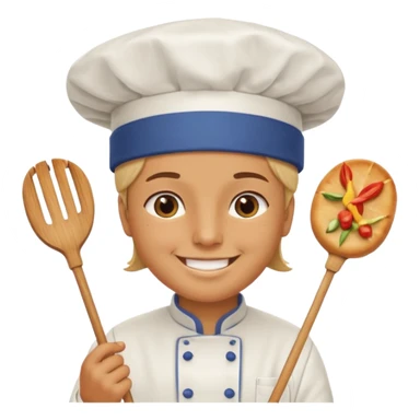 Grilling a person on a stick sticker