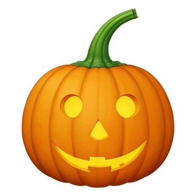 Pumpkin sticker