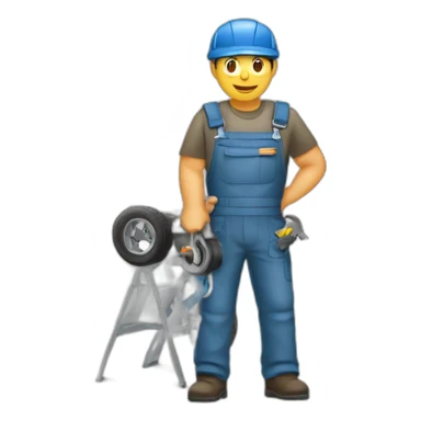 auto mechanic repairs bmw sticker