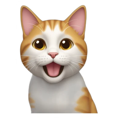 the cat asks a question sticker