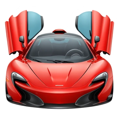 maak een auto en het is een mc laren sticker