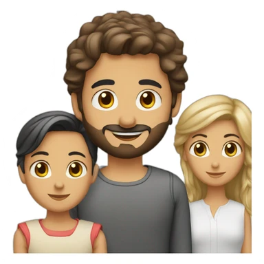 Gmail is with man Arabic, wife Arabic, boy Arabic, girl Arabic and little boy arabic sticker