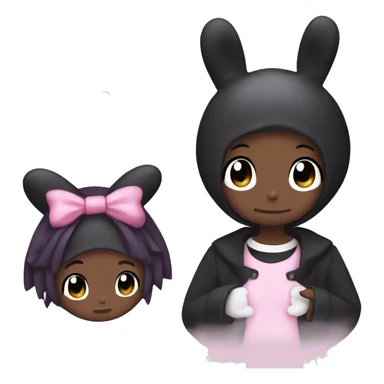 My melody and kuromi sticker