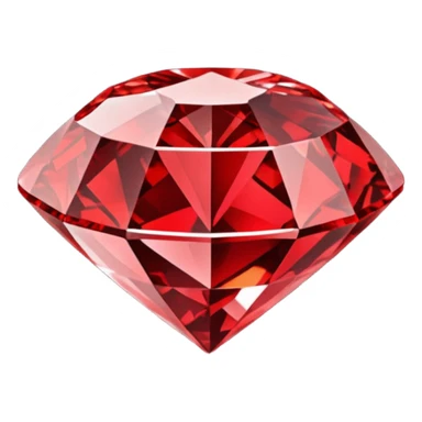 Red diamond with "RED" written on its frontRed diamond with "RED" written on its front sticker