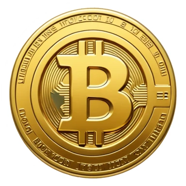 Bitcoin coin emoji sticker