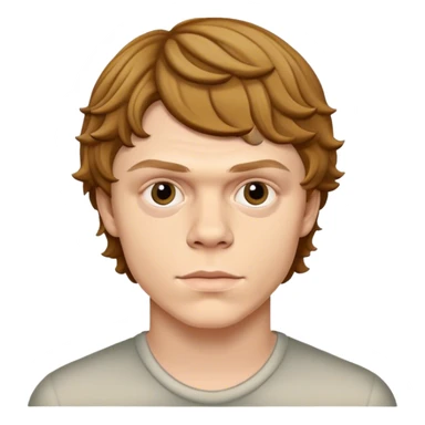 evan peters lol sticker