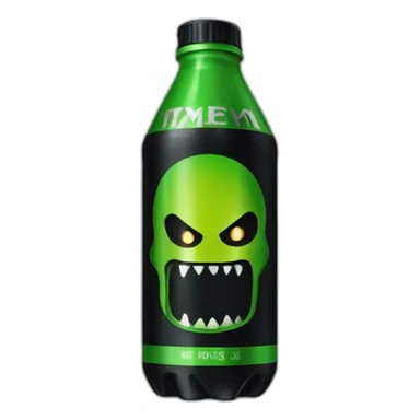 Monster Energy Drink bottle sticker